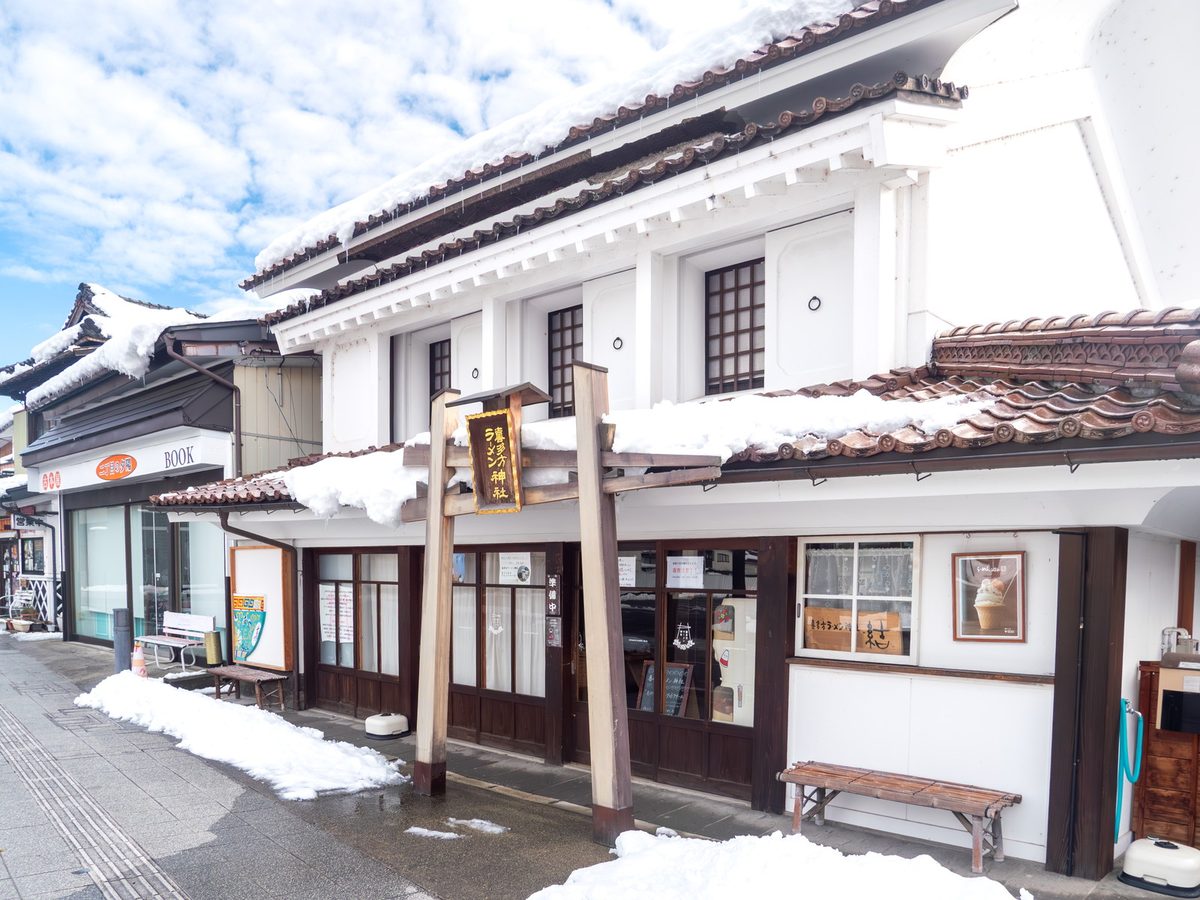 ふれあい通り（レトロ横丁）とラーメン神社 写真2