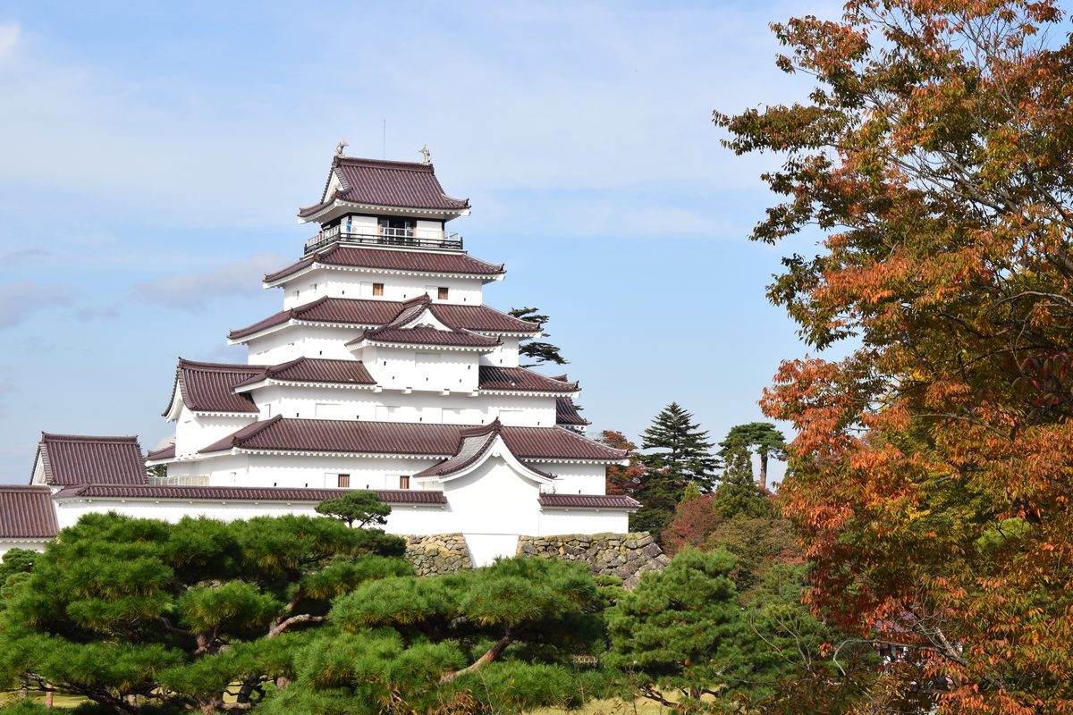 鶴ヶ城（若松城）天守閣 写真2